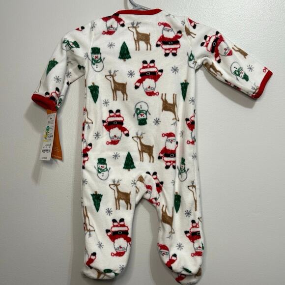 Carter’s 3 Months Christmas Footie - Picture 2 of 2